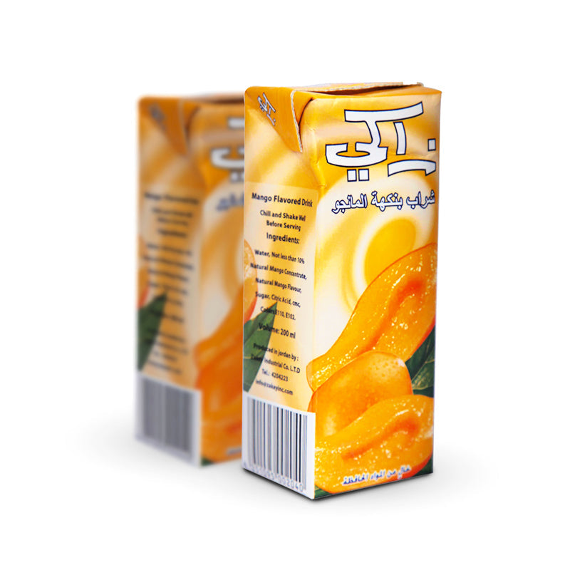 Zakey Mango Juice 200ml Box of 36 | زاكي عصير مانجا