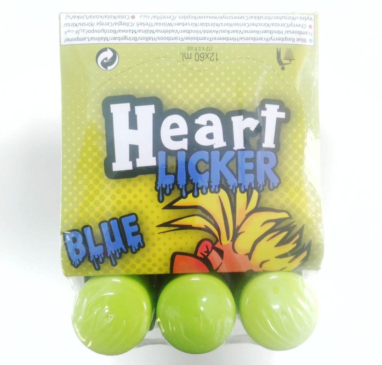 Blue Heart Licker Sour Candy Drink 60ml | بلو هارت كاندي