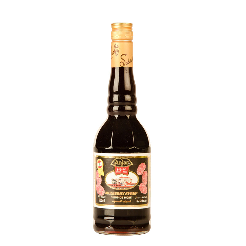 Anjar Mulberry Syrup Box 12 Pcs x 600ml | عنجر شراب التوت