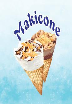 Eisberg Ice Cream Makicone vanilla 130g - 2kShopping.com - Grocery | Health | Technology